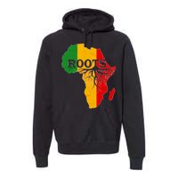 African Roots Black History Month Premium Hoodie