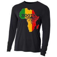 African Roots Black History Month Cooling Performance Long Sleeve Crew