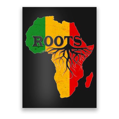 African Roots Black History Month Poster