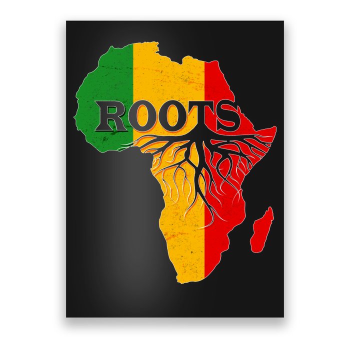 African Roots Black History Month Poster