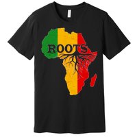 African Roots Black History Month Premium T-Shirt