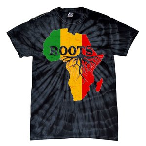 African Roots Black History Month Tie-Dye T-Shirt