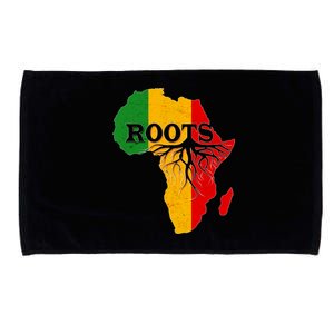 African Roots Black History Month Microfiber Hand Towel