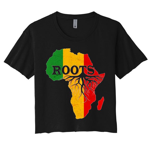 African Roots Black History Month Crop Top