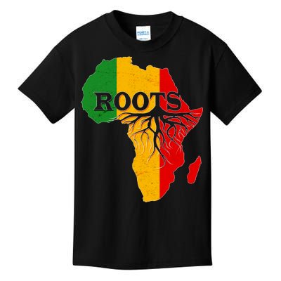 African Roots Black History Month Kids T-Shirt