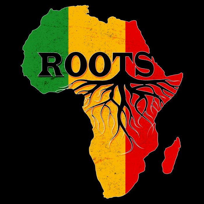 African Roots Black History Month Full Zip Hoodie