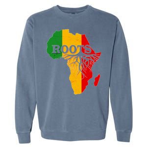 African Roots Black History Month Garment-Dyed Sweatshirt