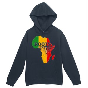 African Roots Black History Month Urban Pullover Hoodie