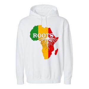 African Roots Black History Month Garment-Dyed Fleece Hoodie