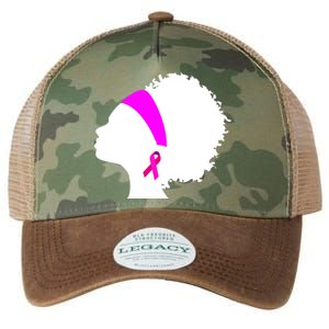 Afro Breast Cancer Awareness Legacy Tie Dye Trucker Hat