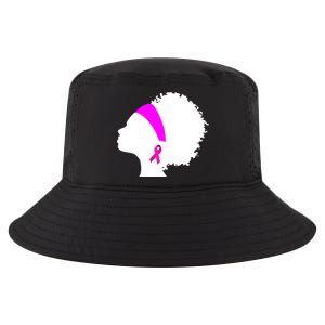 Afro Breast Cancer Awareness Cool Comfort Performance Bucket Hat