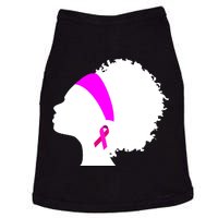 Afro Breast Cancer Awareness Doggie Tank