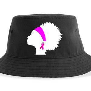 Afro Breast Cancer Awareness Sustainable Bucket Hat