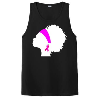 Afro Breast Cancer Awareness PosiCharge Competitor Tank