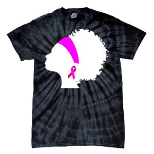 Afro Breast Cancer Awareness Tie-Dye T-Shirt