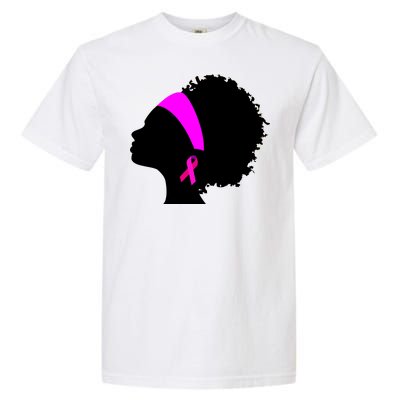 Afro Breast Cancer Awareness Garment-Dyed Heavyweight T-Shirt