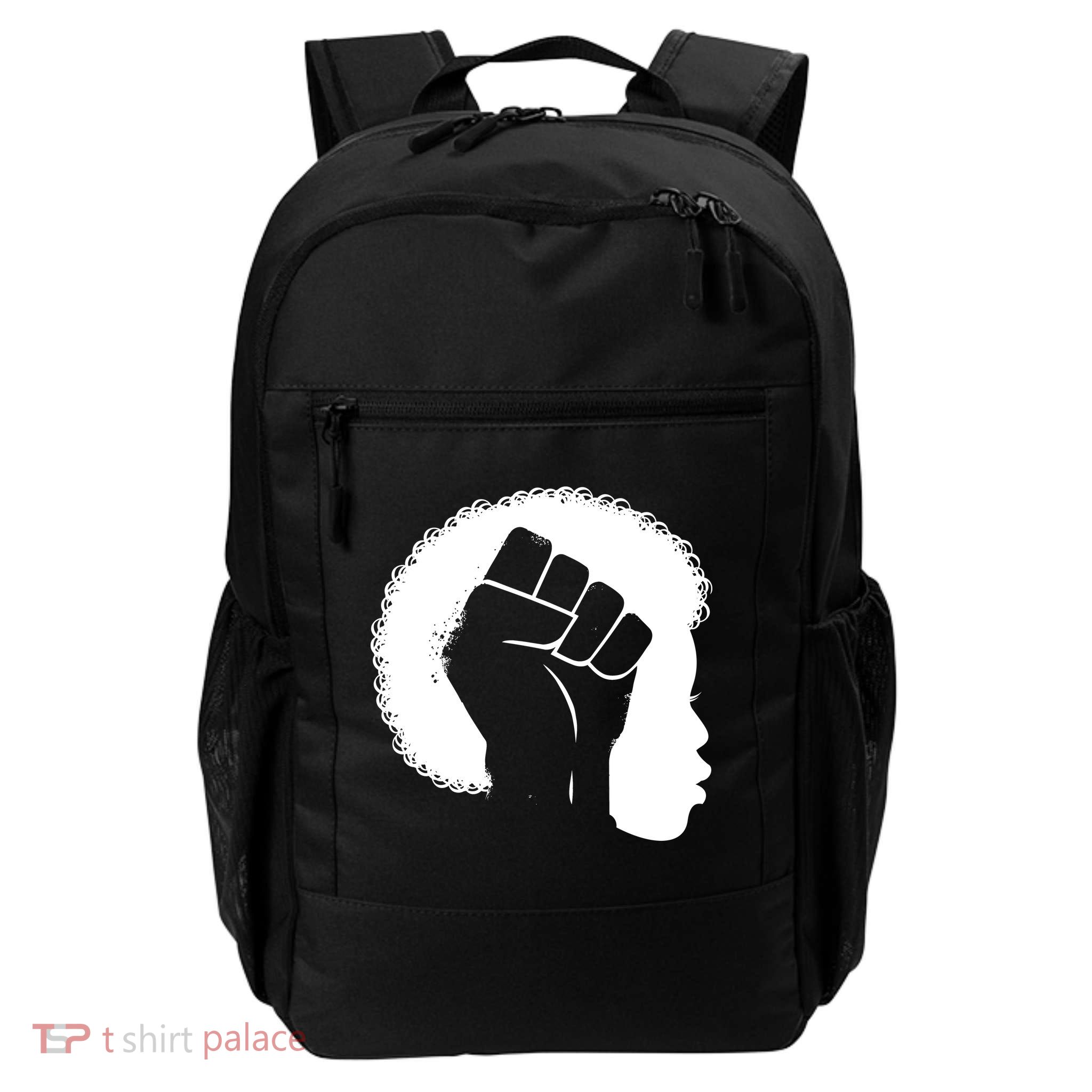 Afro Fist Womens Rights Backpack