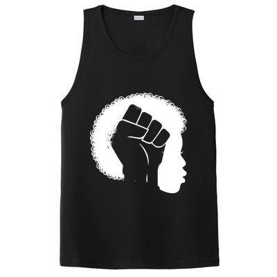 Afro Fist Womens Rights PosiCharge Competitor Tank
