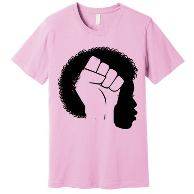 Afro Fist Womens Rights Premium T-Shirt