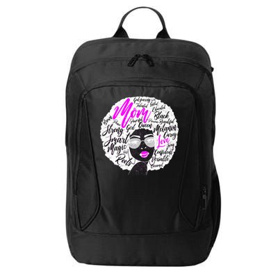 Afro Mom Strong Roots City Backpack