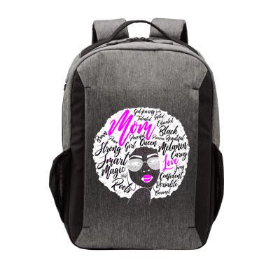 Afro Mom Strong Roots Vector Backpack