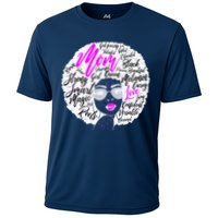Afro Mom Strong Roots Cooling Performance Crew T-Shirt