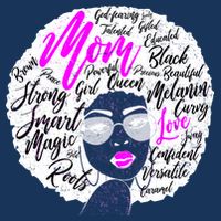 Afro Mom Strong Roots Cooling Performance Crew T-Shirt