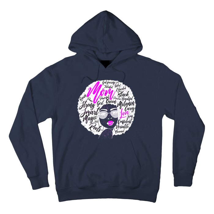 Afro Mom Strong Roots Hoodie