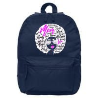 Afro Mom Strong Roots 16 in Basic Backpack