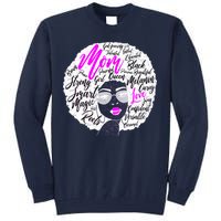 Afro Mom Strong Roots Tall Sweatshirt