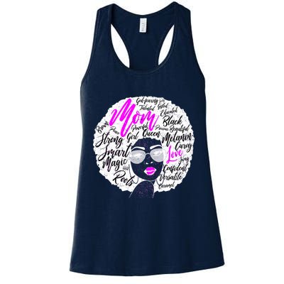 Afro Mom Strong Roots Womens Tank Top
