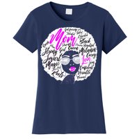 Afro Mom Strong Roots Women's T-Shirt