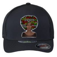 Afro word art Flexfit Unipanel Trucker Cap