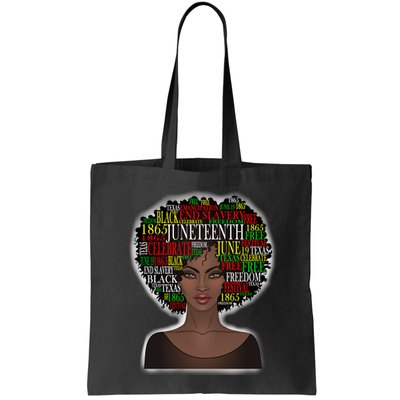 Afro word art Bag