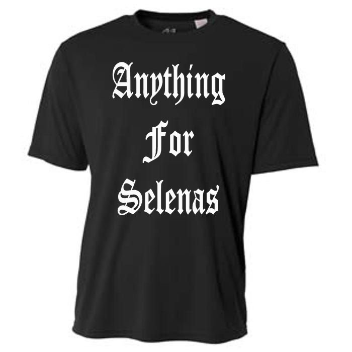 Anything For Selenas Cooling Performance Crew T-Shirt