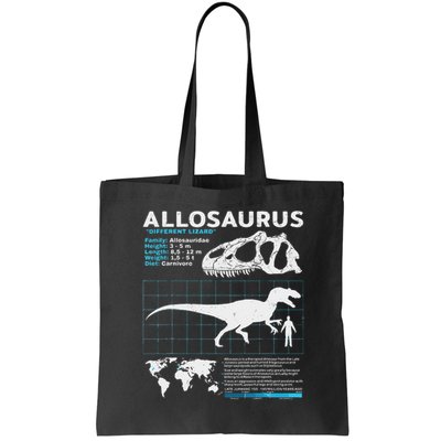 Allosaurus Fact Sheet Dinosaur Facts Bag