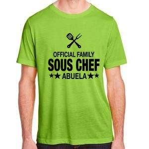 Abuela Family Sous Chef Funny Cooking Abuela Gift Adult ChromaSoft Performance T-Shirt