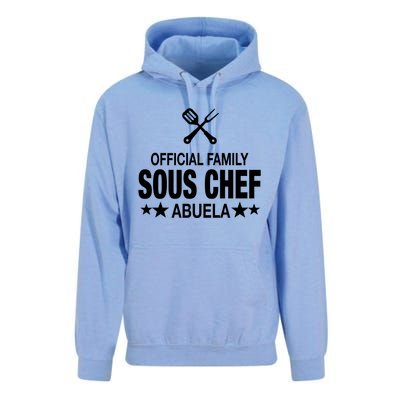 Abuela Family Sous Chef Funny Cooking Abuela Gift Unisex Surf Hoodie