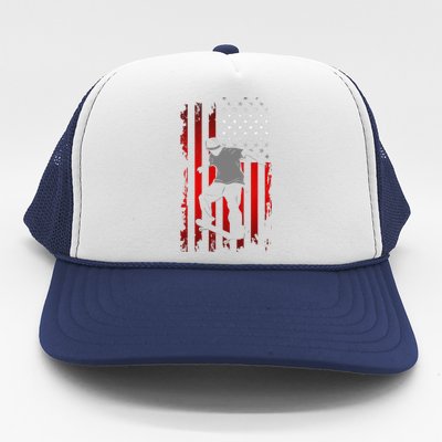 American Flag Skateboard Apparel Skateboarder Skateboard Trucker Hat