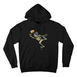 American Football Skeleton Halloween Hoodie