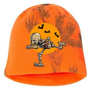 American Football Skeleton Halloween Kati - Camo Knit Beanie