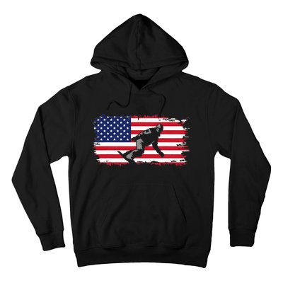 American Flag Snowboard Apparel Snowboarding Snowboard Hoodie