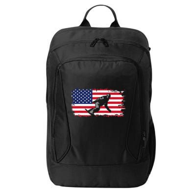 American Flag Snowboard Apparel Snowboarding Snowboard City Backpack