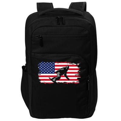 American Flag Snowboard Apparel Snowboarding Snowboard Impact Tech Backpack