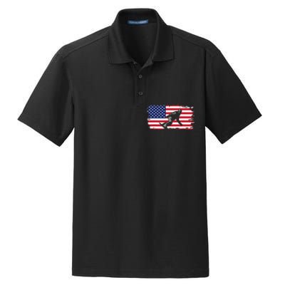 American Flag Snowboard Apparel Snowboarding Snowboard Dry Zone Grid Polo