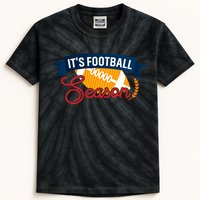 American Football Season Graphic Kids Tie-Dye T-Shirt