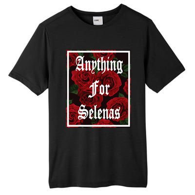 Anything For Selenas Red Roses Tall Fusion ChromaSoft Performance T-Shirt