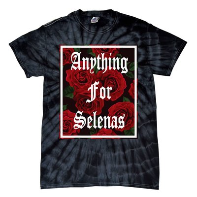 Anything For Selenas Red Roses Tie-Dye T-Shirt