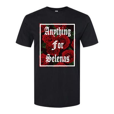 Anything For Selenas Red Roses Softstyle CVC T-Shirt