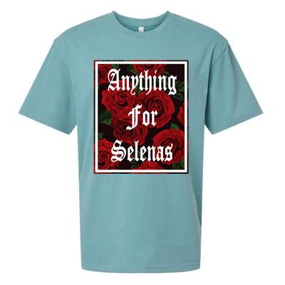 Anything For Selenas Red Roses Sueded Cloud Jersey T-Shirt